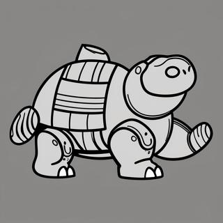 Blastoise Pages À Colorier