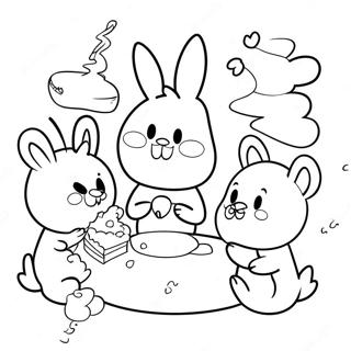 Pochacco Pages À Colorier