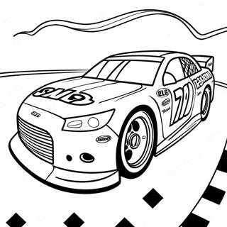 Page A Colorier De Voiture De Course Nascar 41820-9136