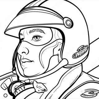 Page A Colorier Dun Pilote Nascar Rapide 41821-9137