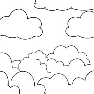 Page A Colorier Esthetique De Nuages Reveurs 4195-2727