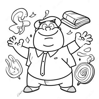 Page A Colorier Soos Ramirez De Gravity Falls 42550 9307