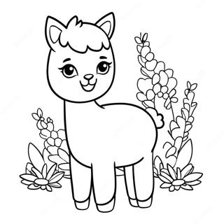 Llama Pages À Colorier