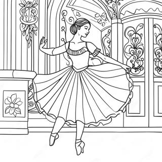 Danse Pages À Colorier