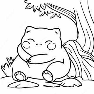 Snorlax Pages À Colorier