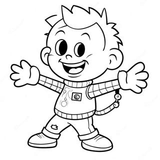 Page A Colorier De Chuckie Finster Surmontant Ses Peurs 45493 9967