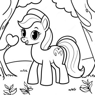 Page A Colorier Dapplejack Dans Le Verger 4561-530
