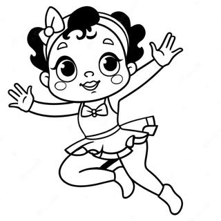 Betty Boop Pages À Colorier