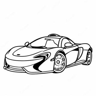 Mclaren Pages À Colorier