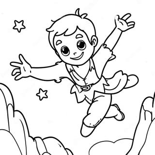 Peter Pan Pages À Colorier