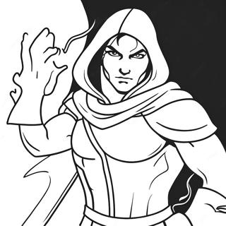 Rogue Absorbant Des Pouvoirs Coloriage 47733-10445