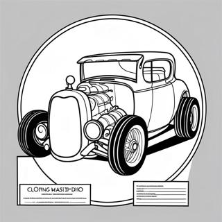 Hot Rod Pages À Colorier