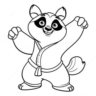 Page A Colorier De Kung Fu Panda Maitre Shifu 48975-10715