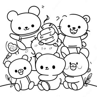 Rilakkuma Pages À Colorier