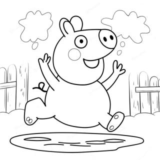 Peppa Pig Pages À Colorier