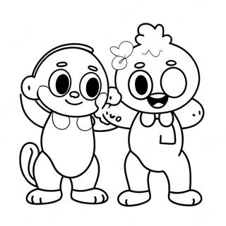 Page A Colorier De Laventure De Gumball Et Darwin 49602-10850