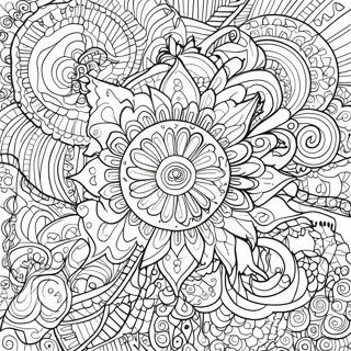 Mandala D'halloween Pages À Colorier