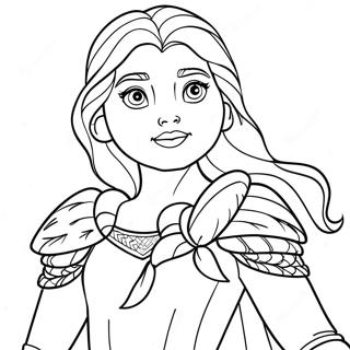 Page A Colorier De La Brave Princesse Merida 50817-11114