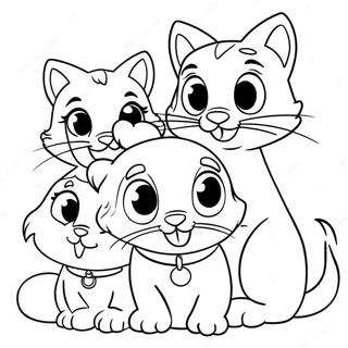 Les Aristochats Pages À Colorier