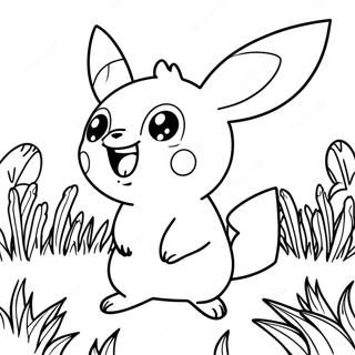 Pichu Pages À Colorier