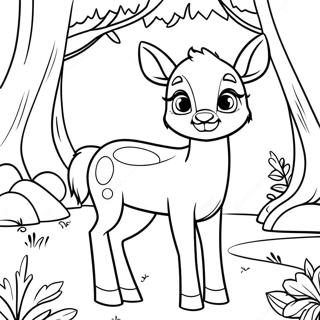 Bambi Pages À Colorier