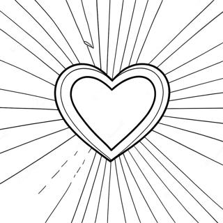 Page A Colorier De Coeur Arc En Ciel 5193-1339