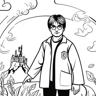 Harry Potter Pages À Colorier