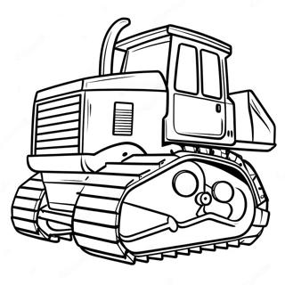 Page A Colorier Bulldozer Avec Camion Benne 53036-11608