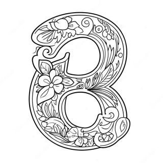 Page A Colorier Lettre B Rebondissante 53645-11734
