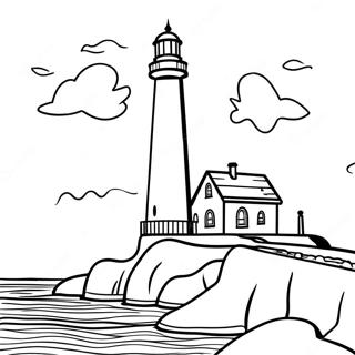 Phare Pages à colorier