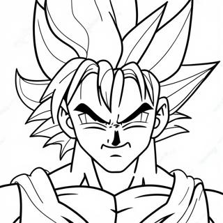 Gogeta Pages À Colorier