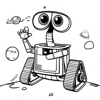 Wall E Pages À Colorier