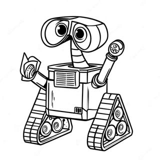 Wall E Explorant Lespace Page A Colorier 56282-12311