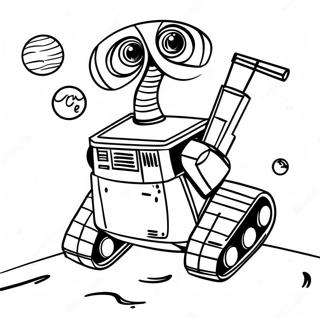 Wall E Explorant Lespace Page A Colorier 56282-12312