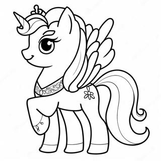 Princesse Luna Pages à colorier