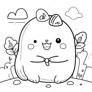 Page A Colorier Damis Sumikko Gurashi Aventuriers 57391-12554