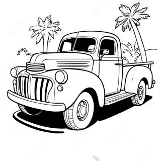 Page A Colorier De Camion De Ramassage Classique 59683 13073