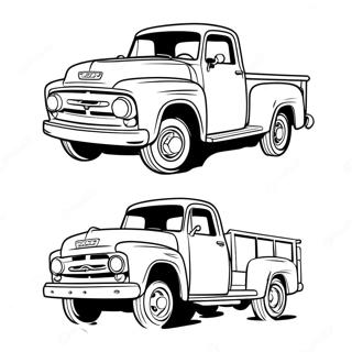 Page A Colorier De Camion De Ramassage Classique 59683 13074
