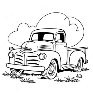 Page A Colorier De Camion De Ramassage Classique 59683 13076