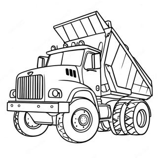 Page A Colorier De Camion De Construction 59685 13081