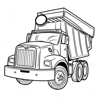 Page A Colorier De Camion De Construction 59685 13083