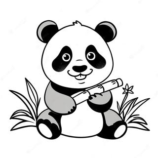 Panda Pages À Colorier