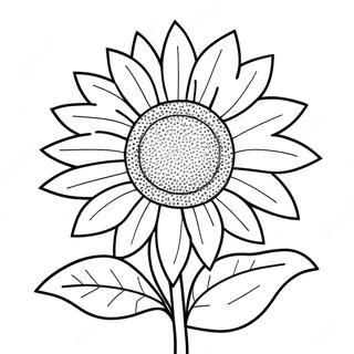 Tournesol Pages À Colorier