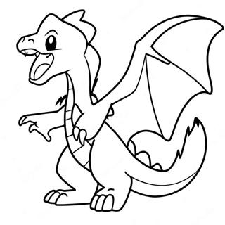 Page A Colorier De Mega Charizard Volant 60233-13194