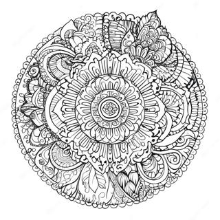 Page A Colorier De Mandala Danimaux Complexes 60496 13255