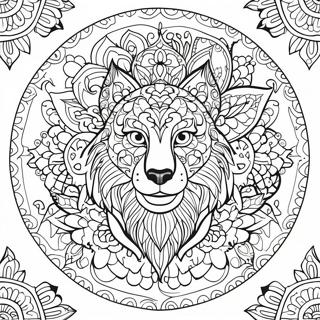 Page A Colorier De Mandala Danimaux Detailles 60498 13263