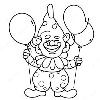 Clown Pages À Colorier