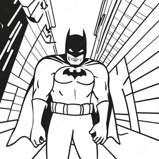 Batman Pages À Colorier