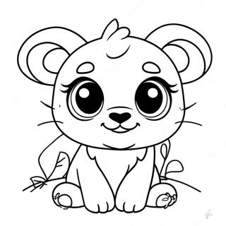 Page A Colorier Beanie Boo Mignon 63526-14066