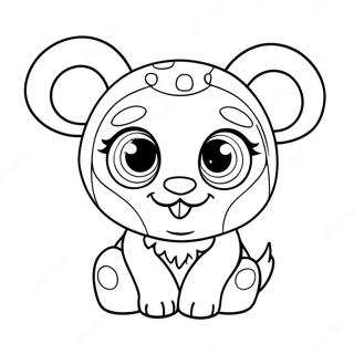 Page A Colorier Beanie Boo Mignon 63526-14068